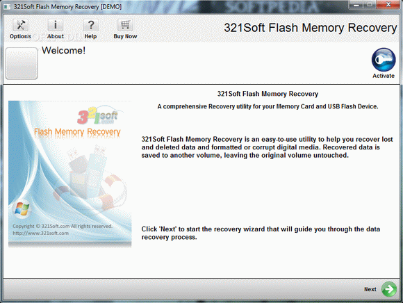 321Soft Flash Memory Recovery Crack & Keygen