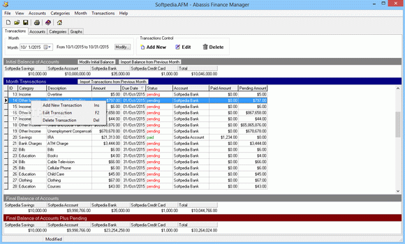 Abassis Finance Manager Crack + Activator Download