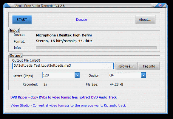 Acala Free Audio Recorder Crack + Keygen Download 2024
