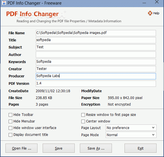 Adept PDF Info Changer Crack & Activator