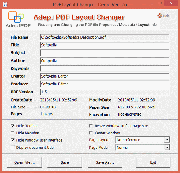 Adept PDF Layout Changer Crack With Serial Number