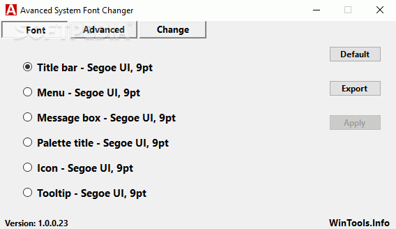 Advanced System Font Changer Serial Number Full Version