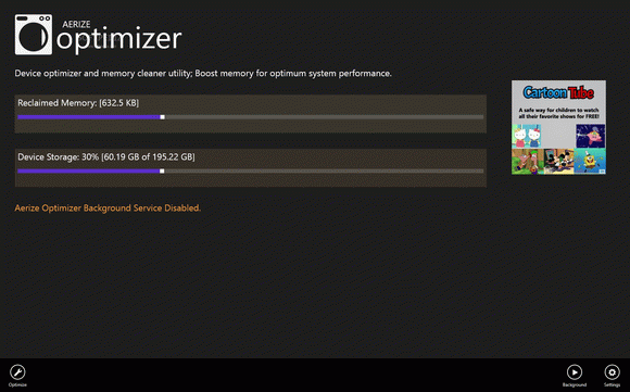 Aerize Optimizer for Windows 10/8.1 Serial Number Full Version