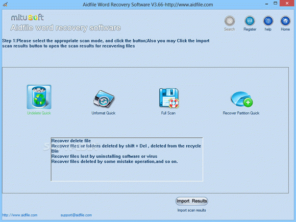 Aidfile Word Recovery Software Crack + Serial Key Download