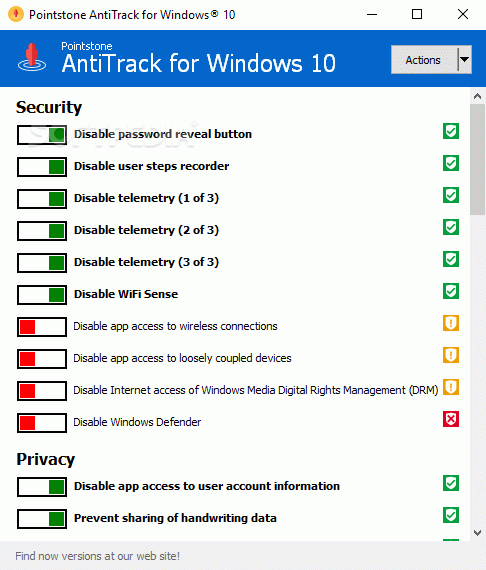 AntiTrack for Windows 10 Crack With License Key 2024