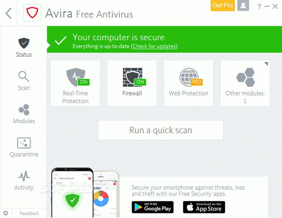 Avira Free Antivirus Crack + Serial Key (Updated)