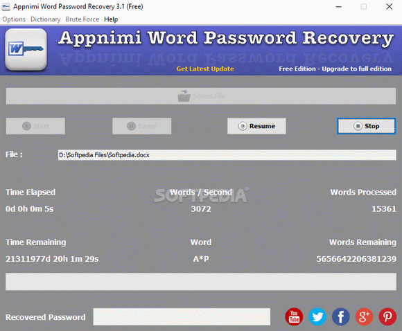 Appnimi Word Password Recovery Crack With Activation Code Latest