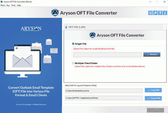 Aryson OFT File Converter Crack With Activation Code
