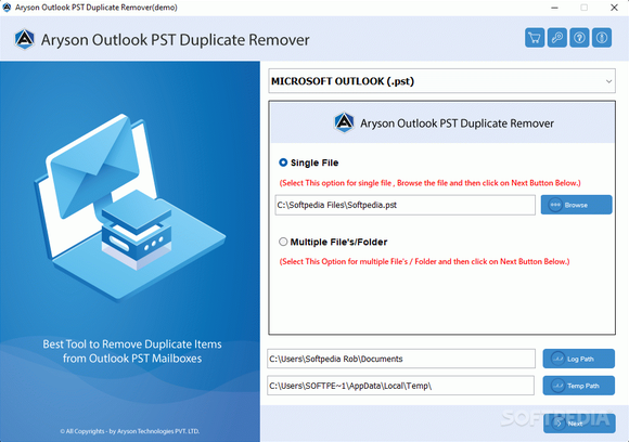 Aryson Outlook PST Duplicate Remover Crack + Serial Number Download 2024