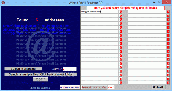 Asman Email Extractor Crack + Serial Number