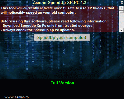 Asman SpeedUp XP PC Crack + Serial Number Download 2024
