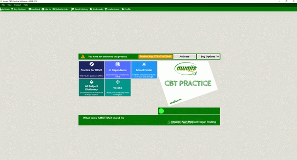 Awajis CBT Practice Software - JAMB Crack + Serial Key