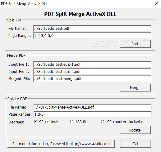 AzSDK PDF Split Merge ActiveX DLL Crack & Serial Number