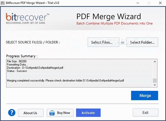 BitRecover PDF Merge Wizard Crack + Activation Code Updated