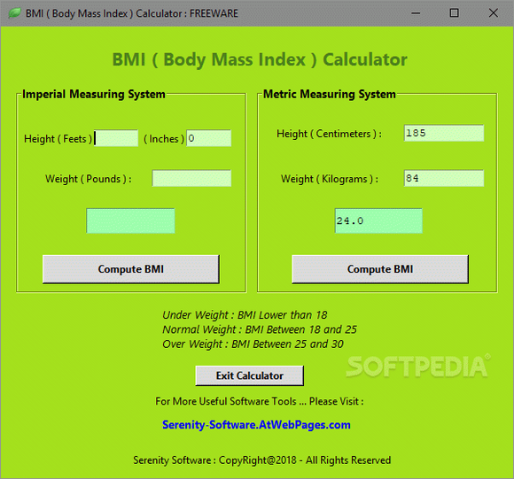 BMI Body Mass Index Calculator Crack With Serial Key Latest 2024
