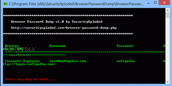 Browser Password Dump Crack With License Key 2024