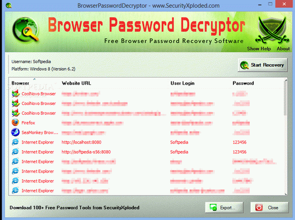 Browser Password Decryptor Crack With Serial Key 2024