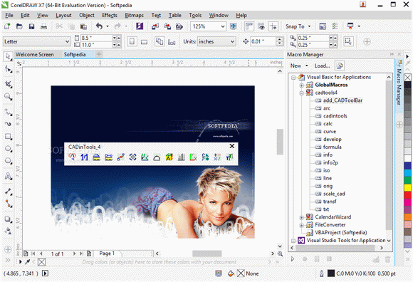 CADinTools Macros for CorelDRAW Crack With Serial Key