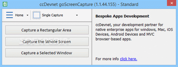 ccDevnet goScreenCapture Crack + Activation Code Updated