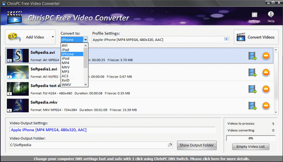 ChrisPC Free Video Converter Crack + Activator Download 2024