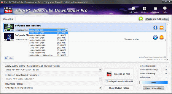 instal ChrisPC VideoTube Downloader Pro 14.23.0616 free