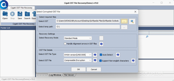 Cigati OST File Recovery Tool Crack With License Key Latest