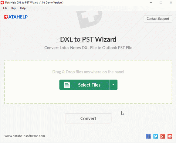 DataHelp DXL to PST Wizard Crack With Activation Code Latest