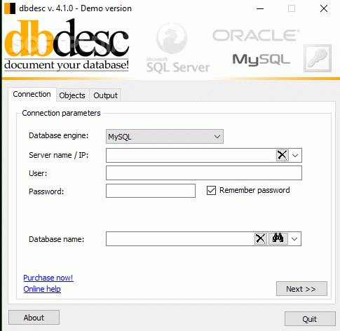 dbdesc Crack + Keygen (Updated)