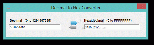 Decimal to Hex Converter Crack + Activation Code (Updated)