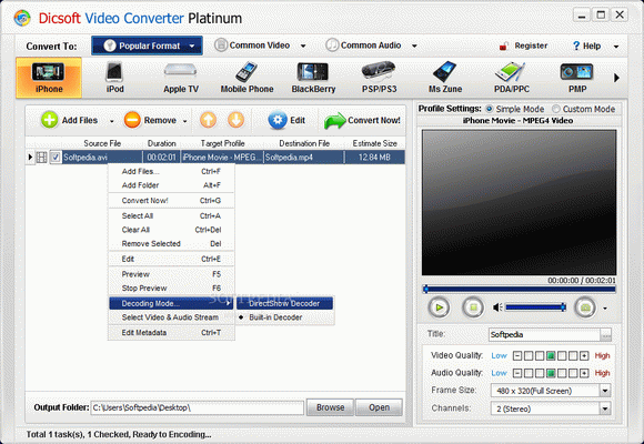 Dicsoft Video Converter Platinum Crack + Activator