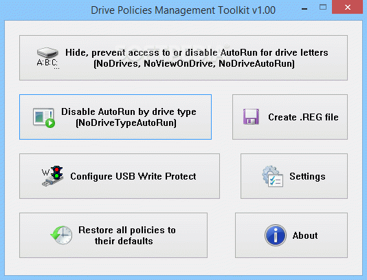 Drive Policies Management Toolkit Crack Plus License Key