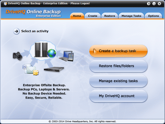 DriveHQ Online Backup Enterprise Edition Crack Plus License Key