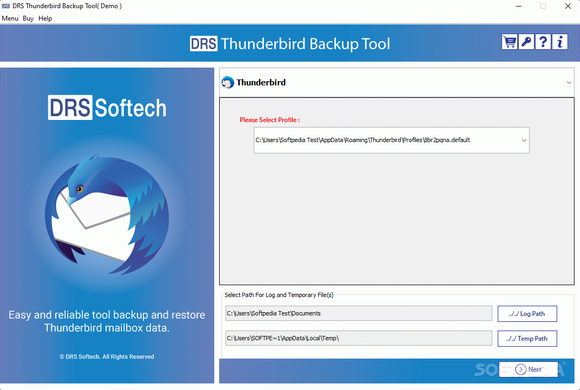 DRS Thunderbird Backup Tool Crack + Activation Code Download