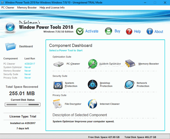 Dr.Salman's Window Power Tools Crack With License Key Latest 2024