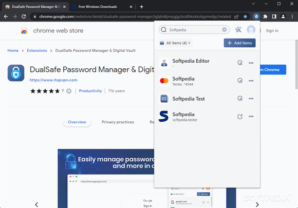 DualSafe Password Manager for Chrome Crack With Serial Number Latest 2024