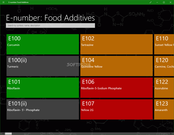 E-number: Food Additives Crack + License Key