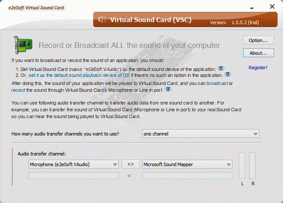Virtual Sound Card (VSC) Crack & Serial Key