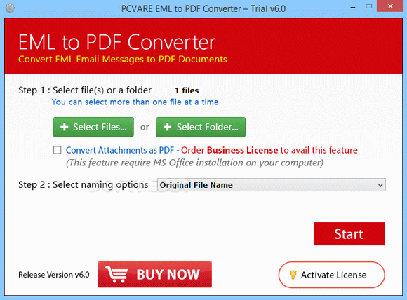 PCVARE EML to PDF Converter Crack & Activator
