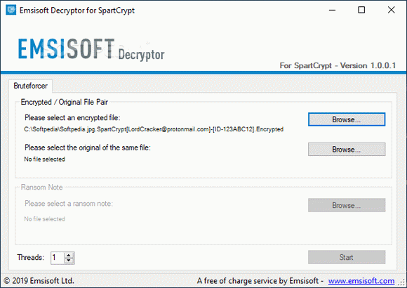 Emsisoft Decryptor for SpartCrypt Serial Key Full Version