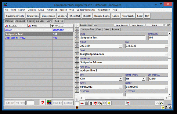 Equipment/Tool Organizer Pro Activator Full Version