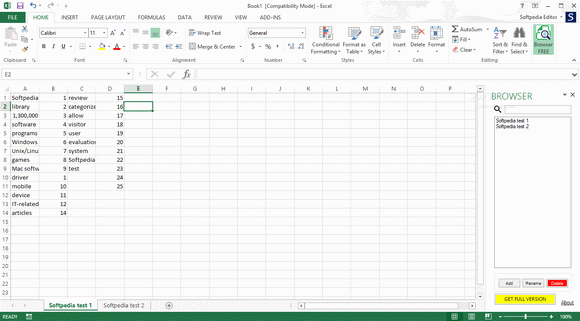 Excel Sheets Browser Crack & License Key