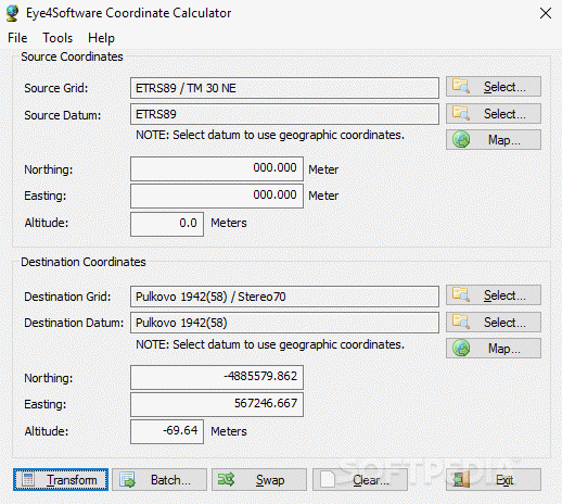Eye4Software Coordinate Calculator Crack + Serial Key Updated