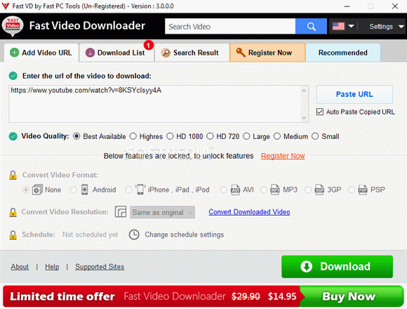 Fast Video Downloader Crack Plus Serial Key
