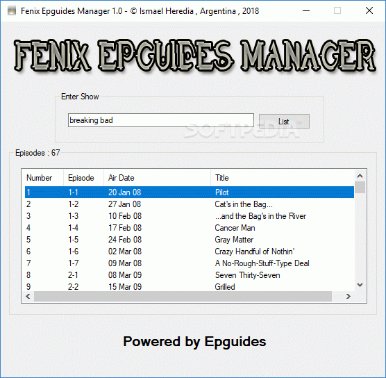 Fenix Epguides Manager Crack + License Key (Updated)