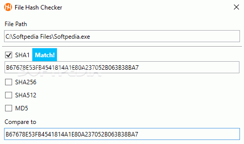 File Hash Checker Crack + Serial Number
