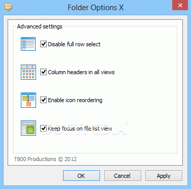 Folder Options X Crack With License Key