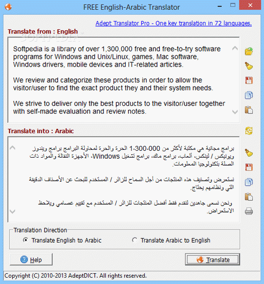 FREE English-Arabic Translator Crack & Keygen