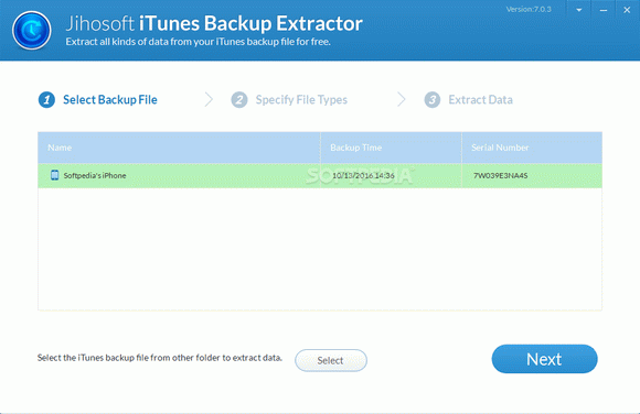 Jihosoft iTunes Backup Extractor Crack With Serial Number