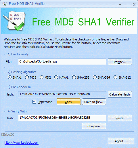 Free MD5 SHA1 Verifier Crack With Activation Code Latest