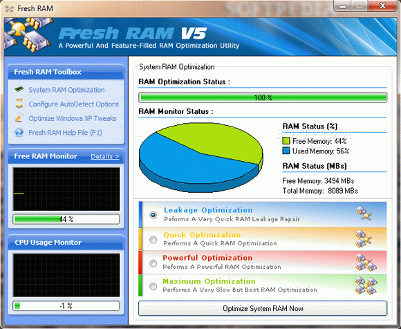 Fresh RAM Crack + Keygen Download